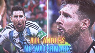 Messi Goal VS Mexico WC 2022 ALL ANGLES No Watermark download link in the comments [upl. by Eyllom]