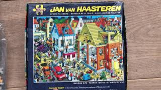 Video Jan van Haasteren The Building Site Ceaco Crowd Pleasers Nummer 334220 Puzzel1000Stukjes [upl. by Osithe]