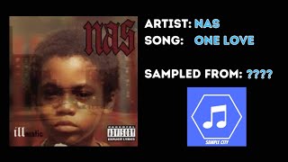 Sample for classic Nas song  One Love [upl. by Clare443]