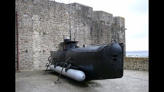 The Seehund Submarine  Another Nazi Germany Last Ditch Weapon [upl. by Ayiak]