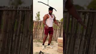 Indian jugad home workout 🏋️ motivation shorts [upl. by Medorra]