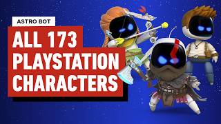 All 173 PlayStation Characters in Astro Bot  Easter Eggs [upl. by Worrad570]