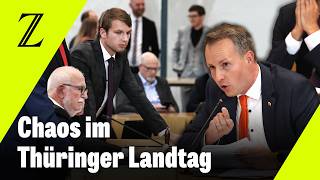 Krise im Thüringer Landtag quotWas Sie hier treiben ist Machtergreifungquot [upl. by Terza]