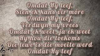 Omdat Hy leef sien ek kans vir môre [upl. by Eeclehc579]