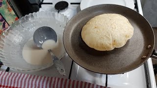 BALON GİBİ KABARAN OKLAVASIZ MERDANESIZ TORTILLA YADA KREP EKMEKLER [upl. by Mark394]