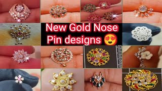 New Gold Nose Pin designs 😍 [upl. by Letizia]