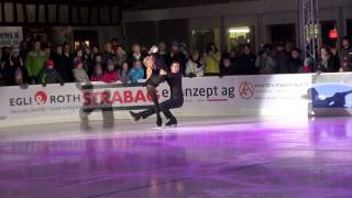 Ramona Elsener amp Florian Roost quotDay of the battlequot Amriswil on ice 2013 [upl. by Yaron929]