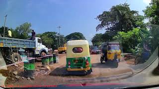 Asramam Link road to Nairs hospital Kollam [upl. by Trever]