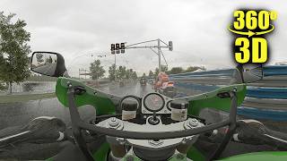 Experience 360° Motorcycle Thrill in FIRST PERSON VR VR Vídeo VR 360 Google Cardboard • VR Box [upl. by Sualohcin]