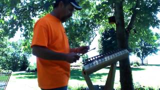 EL SHADDAI Hammered Dulcimer [upl. by Nylssej428]