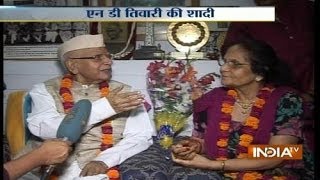 Exclusive ND Tiwari speaks with India TV about his Marriage [upl. by Uriisa373]