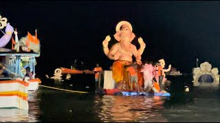 Ganpati visarjan Mumbai Girgaon chaupaty 2023 [upl. by Nehgem]