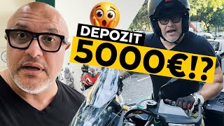 Kako iznajmiti motor u Lisabonu  Tražili mi 5000€ depozit [upl. by Deanne]