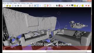 Comparison of ReconstructMe KinectFusion and Skanect [upl. by Sinnaiy259]