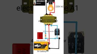 I Made a Simple Inverter for 12V to 220VDiy worlds simple inverter 12V to 220V shorts viral [upl. by Jaquenette942]