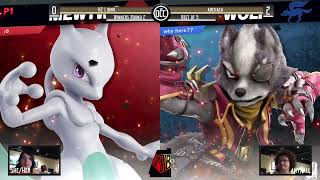 QUEEN CITY CLASH 123 Winners Round 2  ibnk Mewtwo vs archaea Wolf [upl. by Eruza]