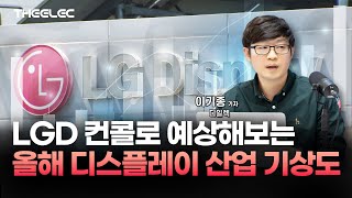 LGD 컨콜로 예상해보는 올해 디스플레이 산업 기상도 [upl. by Dominy338]