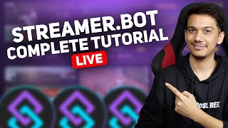 STREAMERBOT Complete Setup Live  EXPOSUREEE [upl. by Montgomery41]