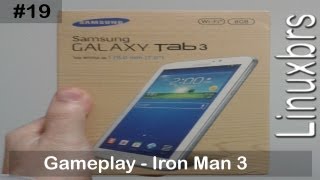 Gameplay Android  Iron Man 3  Homem de Ferro 3  Samsung Galaxy Tab 3 T210  PTBR [upl. by Krever]