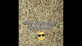 Fat cutter drink Jeera Pani Recipe Bangla  Ispontha Urmi [upl. by Maller]