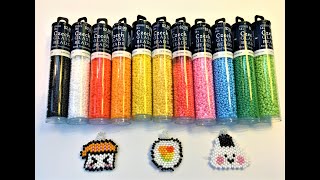 Hobby Lobby Rocaille Bead Review plus Four project Ideas [upl. by Anha888]