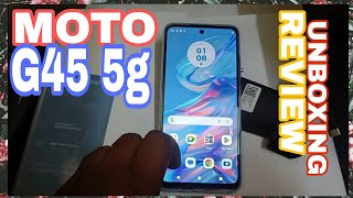 Motorola G45 5G 4GB Ram 128 Gb storage Review and Unboxing by Shailesh Mishra [upl. by Martita446]