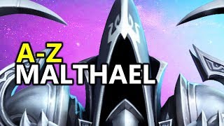 ♥ A  Z Malthael  Heroes of the Storm HotS Gameplay [upl. by Ytok]