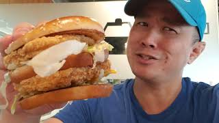 Product Review P0177  Chicken Big Mac McDonalds  Limited Time [upl. by Abeh]