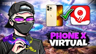 TESTEI O EMULADOR DE IPHONE NO ANDROID  SENSIBILIDADE IPHONE FREE FIRE LISO [upl. by Pierrepont773]