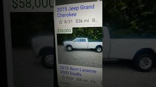 2015 ram Laramie 3500 dually 50k miles 58000 nice truck [upl. by Quinlan]