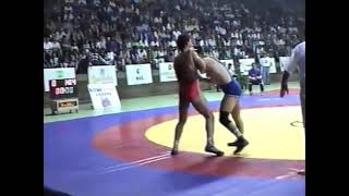 82 kg Nicolae Ghita ROU vs Ahmet Kasabov BUL Intern tournamentMacedonian Pearl 1994 [upl. by Lambert291]