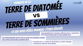 Terre de diatomée VS Terre de Sommières révélations sur létude publiée en Juillet dernier [upl. by Eihtak]