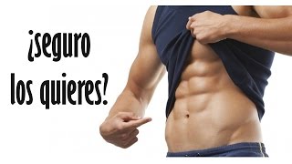 ¿seguro quieres abdominales marcados la realidad [upl. by Sanderson]