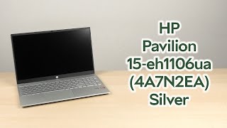 Розпаковка HP Pavilion 15eh1106ua 4A7N2EA Silver [upl. by Hannis]