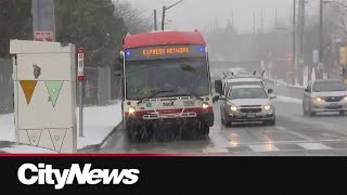 Blast of winter hits Toronto GTA [upl. by Edak]