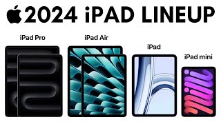 2024 iPad Lineup  HUGE UPGRADES [upl. by Aserehs]