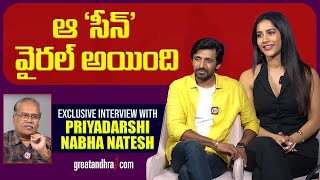 Exclusive Interview With Priyadarshi and Nabha Natesh  Darling Movie  greatandhracom [upl. by Bradley136]