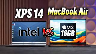 XPS 14 vs MacBook Air M3  Worth 700 MORE than the Air [upl. by Boylan179]