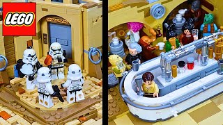 Building Lego Mos Eisley Cantina Diorama MOC The Finale [upl. by Negiam422]