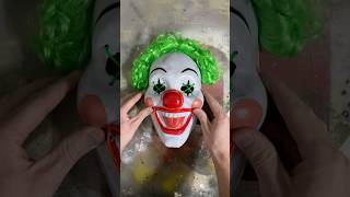 I transformed a Clown Mask into the GRINCH… 😳🎄diy art mask cosplay grinch christmas movies [upl. by Savinirs]