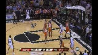 Tony Parker hits teardrop over Shaq [upl. by Ardnazxela]