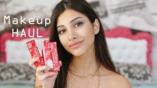 HaulОчень Много Косметики Swatch помад Limecrime [upl. by Robma]