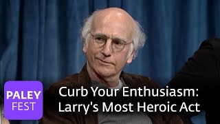 Curb Your Enthusiasm  Larrys Most Heroic Act [upl. by Oterol9]