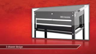 3 Drawer Utility Cart  Westward Product Review Video [upl. by Ikkaj]