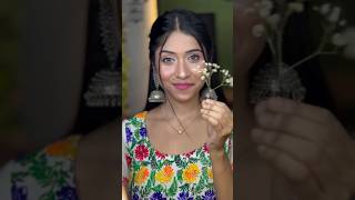 2 different wedding hairstyle😱colourful hairstyleyoutubeshorts shortsdiyhackhairstylewedding [upl. by Heymann]