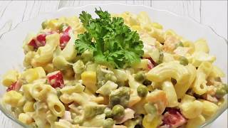 Nudelsalat Polnische Nudelsalat [upl. by Assirrem38]