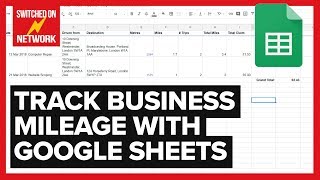 How to Calculate amp Track Your Business Mileage Automatically with Google Sheets [upl. by Tavey]