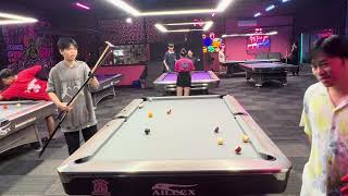 Boom Billiards  Tay Ninh  Practice Chris vs Mì [upl. by Shena]