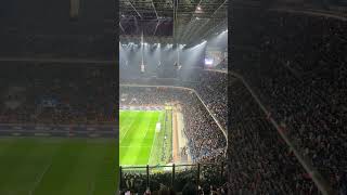 Die italienische Hymne erklingt im San Siro Eine atemberaubende Atmosphäre 🇮🇹🎶 [upl. by Domenic]