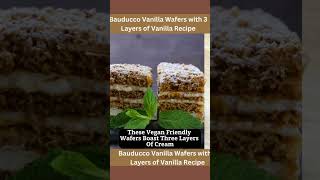 Unbelievable Bauducco Vanilla Wafers Recipe – Must Try [upl. by Pontone]